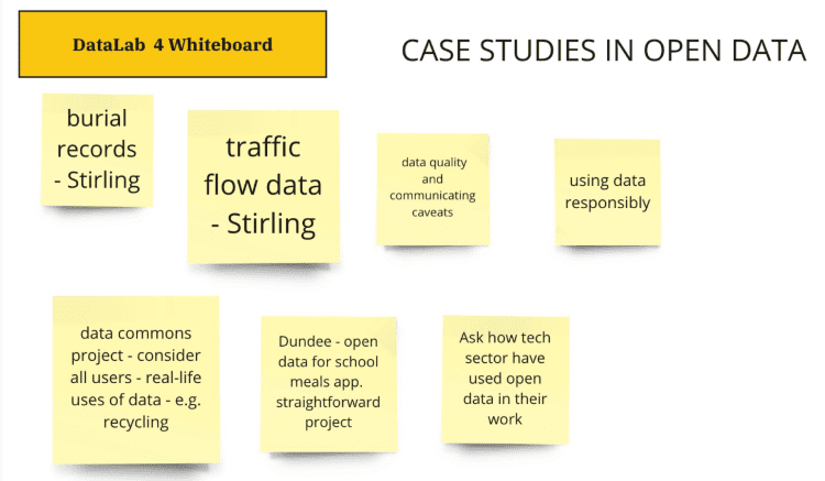 SODU 2020 - case studies on open data in Scotland