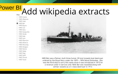 Quick Guide: Wikipedia API in Power BI