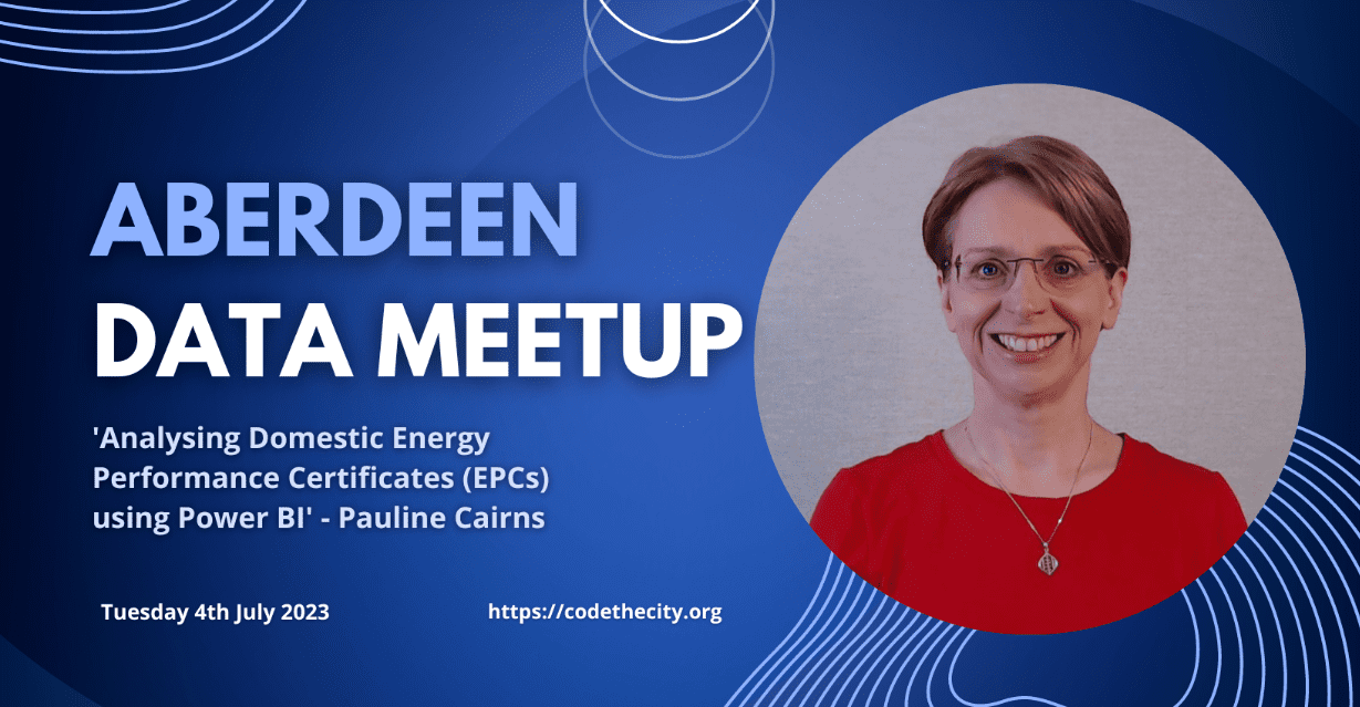 Pauline Cairns speaker at Aberdeen Data Meetup