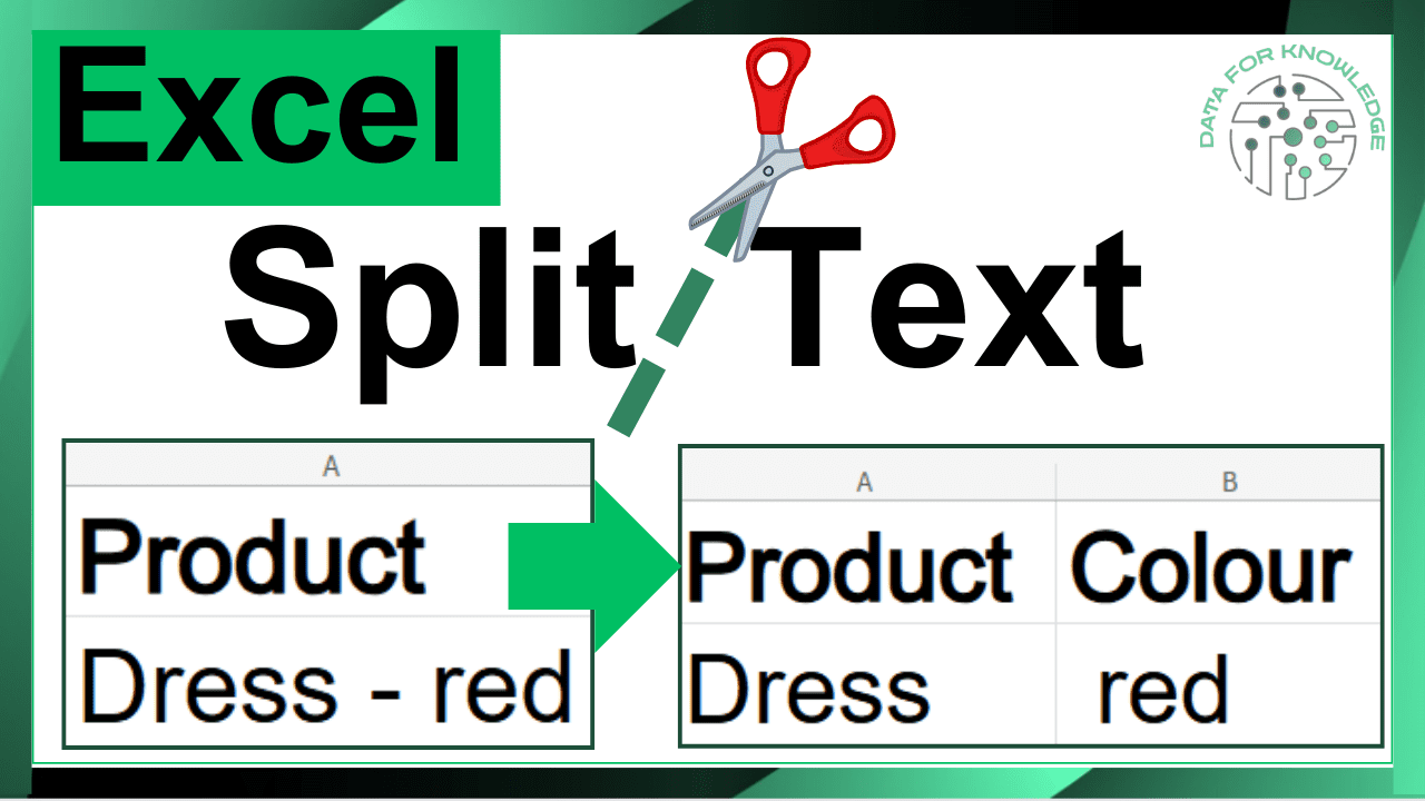 How to split data in Excel: Choosing the right method