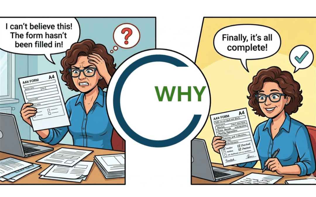Close the loop. Explain ‘why’ the data input matters