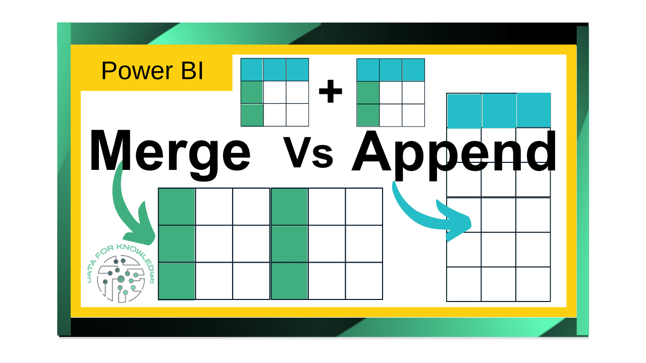 Merge vs Append in Power BI: What’s the Difference?